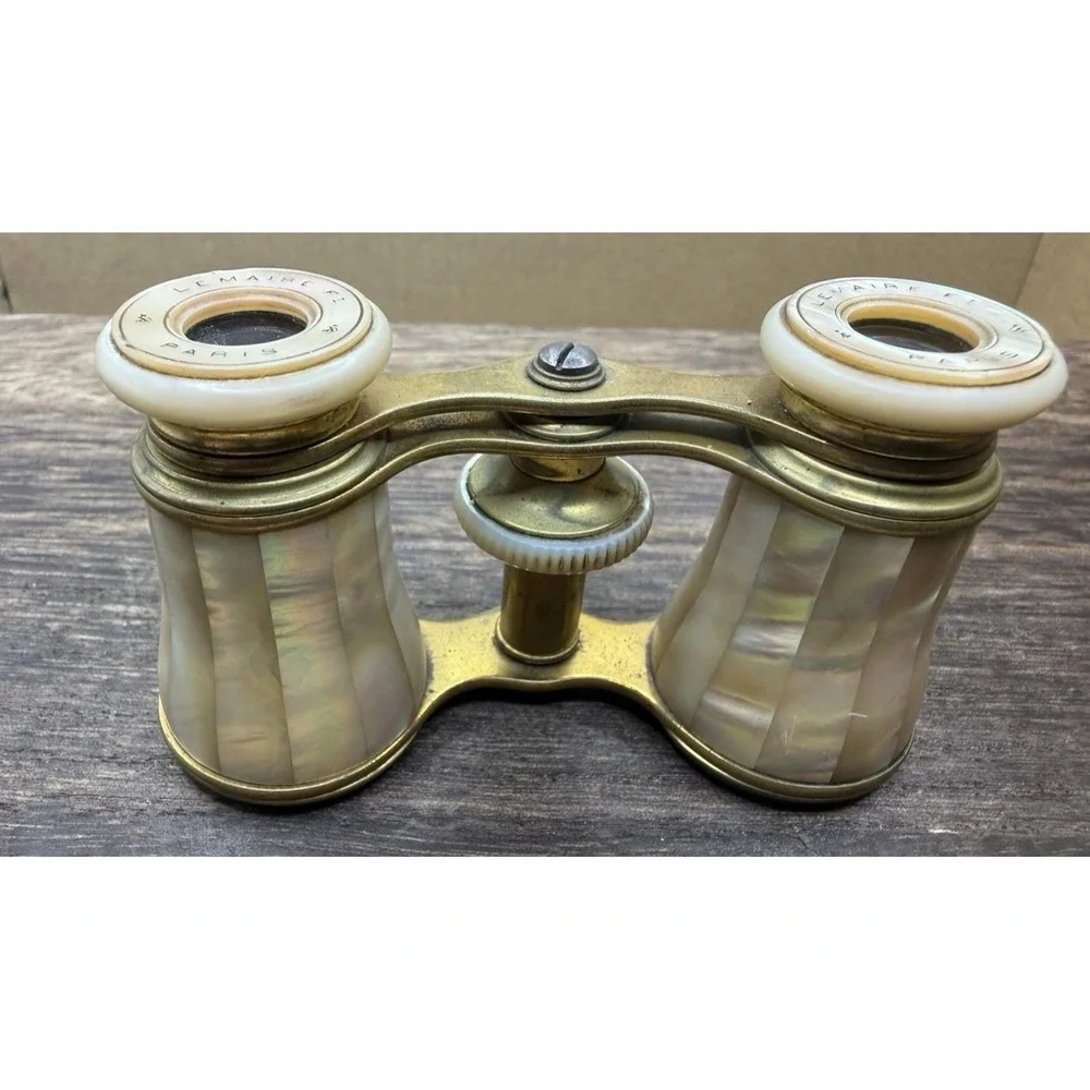 Vintage Mother of Pearl Opera Glasses Lemaire FI Paris - 3.5